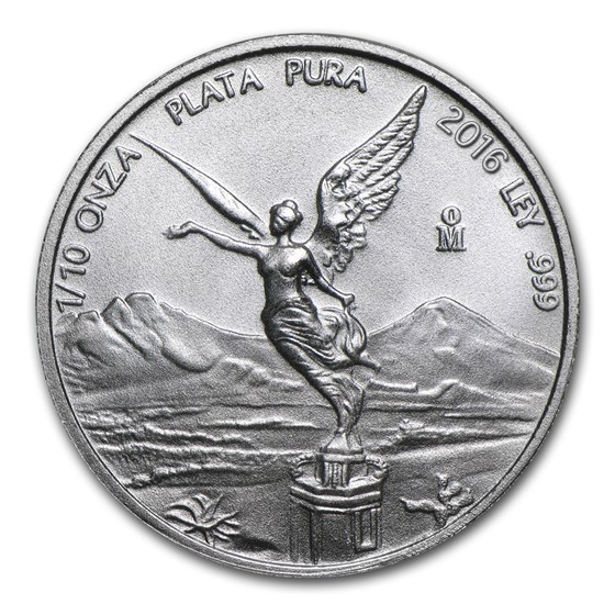 2016 Mexico 1/10 oz Silver Libertad BU 2016 Mexico 1/10 oz Silver Libertad BU